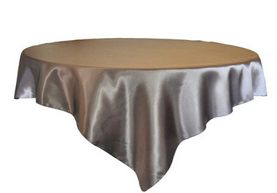 145cm/175cm/180cm/228cm Kvadrātveida apaļš galdauts, satīna audums, ciets galdauts, pārklājs kāzu ballītei banketam mājas galda dekors