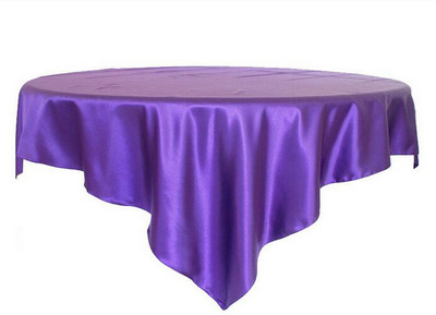 145cm/175cm/180cm/228cm Kvadrātveida apaļš galdauts, satīna audums, ciets galdauts, pārklājs kāzu ballītei banketam mājas galda dekors