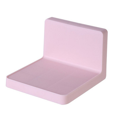 Sienas plaukts bez perforatora Mājas apdares statīvs Rokdarbu displeja kronšteins Dažādas preces Plaukti Vannas istabas glabāšanas turētājs Dekoratīvie plaukti