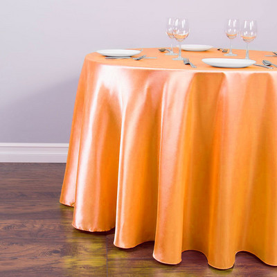 Kāzu galdauts, satīna galdauts, pārklājums, apaļš kāzu ballīte.