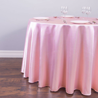 Kāzu galdauts, satīna galdauts, pārklājums, apaļš kāzu ballīte.