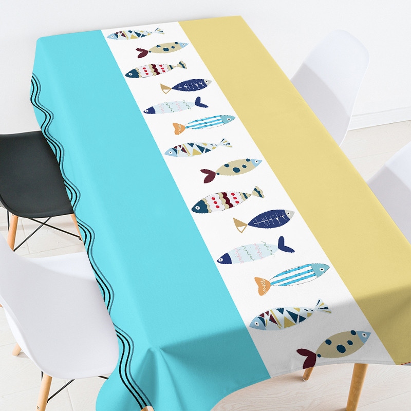 Rajzfilm állat zöld leveles terítő téglalap alakú terítő téglalap alakú terítő esküvői terítő ezüst abrosz kabát