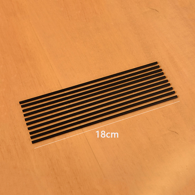 10 vnt. Naudingi kvepalai lakiųjų rotango lazdelių juodos aromatinės alyvos difuzorius Natūralus nendrinis namų dekoravimas