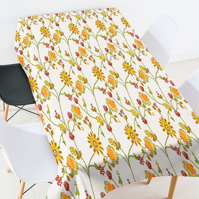 Állatvirágok terítő manteles de mesa téglalap alakú lila terítő asztalterítő terítő téglalap alakú esküvői dekoráció