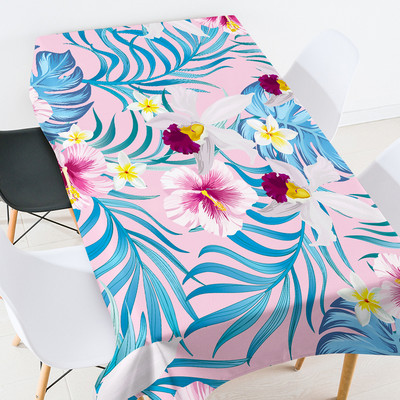 Krāsains kokosriekstu koka galda pārklājs kāzu galda pārklājs sarkans galdauts izšūts galdauts galdauts galdauts