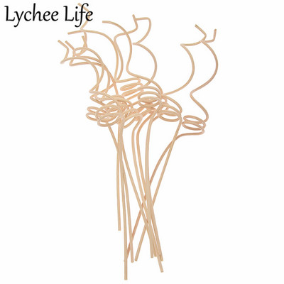 10 vnt Nendrinio difuzoriaus keitimo lazdelė Medžio rotango nendrės per gėles Difuzoriai Priedai Šiuolaikinis „pasidaryk pats“ namų dekoras