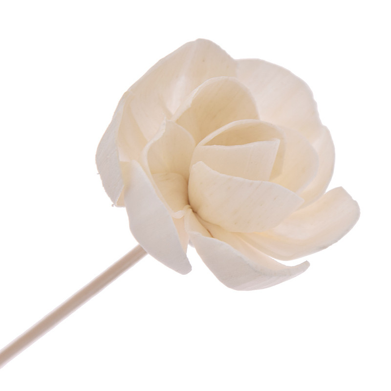 5PCS Ароматни дифузьорни пръчици във формата на цвете No Fire Ароматни дифузьорни пръчици за домакински спални Аксесоари Тръстикова ратанова пръчка