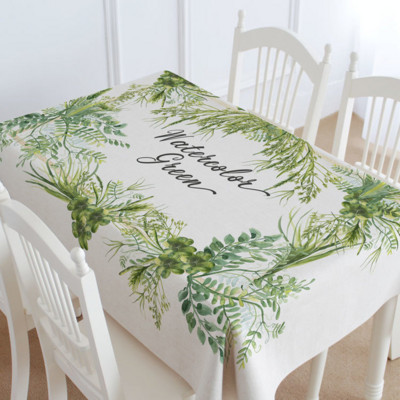 Ziedu lapas galdauts ūdensizturīgs svinību galdauts kāzu dekorēšana eiropas galdauti galdauti pasākumu galdam