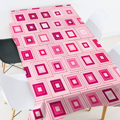 Ģeometriskas apdrukas ziedu kafijas galdiņš viesistabai ūdensizturīgs galdauts eiropas galdauti pusdienu galda komplekta dekorēšana