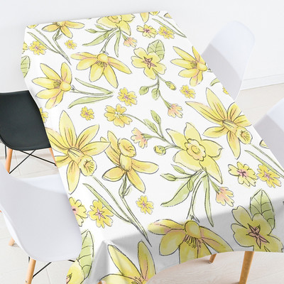 Krāsu kokosriekstu koka pusdienu galda dekors galdauts taisnstūrveida kafijas galdiņš viesistabai Galda svinību dekorēšanas galda pārklājs