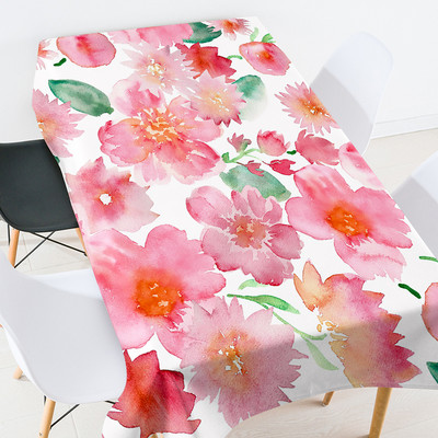 Krāsu kokosriekstu koka pusdienu galda dekors galdauts taisnstūrveida kafijas galdiņš viesistabai Galda svinību dekorēšanas galda pārklājs