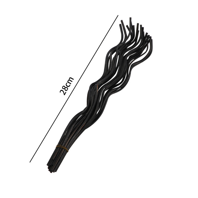 Lychee Life 20vnt banguotas rotango nendrių kvapų difuzorius, pakeičiamas užpildymo lazdelės Oro gaiviklis kambario kvepalų rotango difuzorius