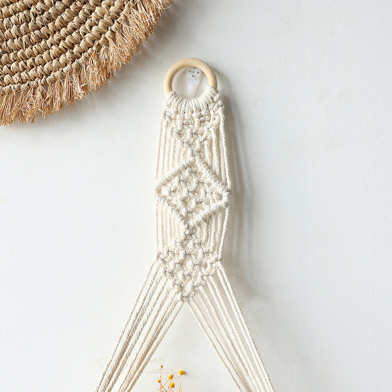 Macrame Boho polc dekor fali polcok dekoratív szoba dekor fali polc hálószoba függő dekoráció folyóirat állvány virágállvány