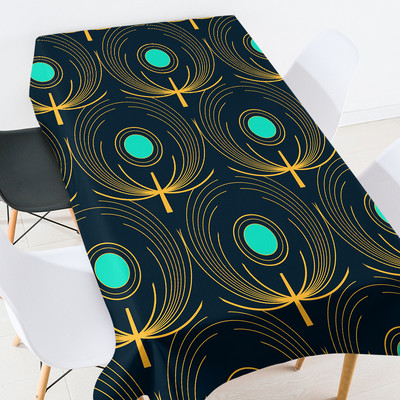 Ģeometriskas svītras pusdienu galda dekorēšana kāzu dekorēšana kafijas galdiņš viesistabai mežģīņu galdauts rūtains galdauta mētelis