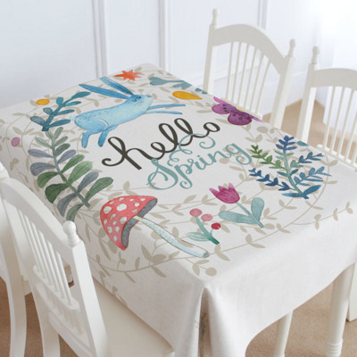 Ziedi lapas un truši galdauts kāzu dekors spogulis kafijas galdiņš pusdienu galda dekors pusdienu galda dekors galds