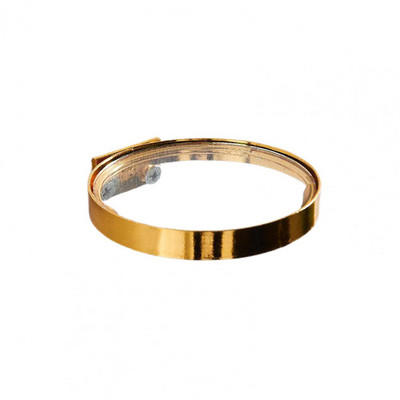 Gražios aukso spalvos apvalios formos kaltinės geležies dekoratyvinės stiklo plūduriuojančios lentynos augalas plūduriuojanti lentyna Lengvas montavimas