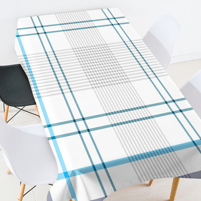 Geomeetriline triibuline võre Plekivastane laudlina laudlina komplekt peokaunistus Ristkülikukujulised laudlinad Söögilauad