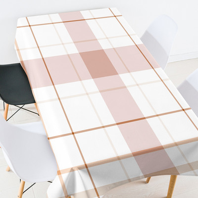 Geomeetriline triibuline võre Plekivastane laudlina laudlina komplekt peokaunistus Ristkülikukujulised laudlinad Söögilauad