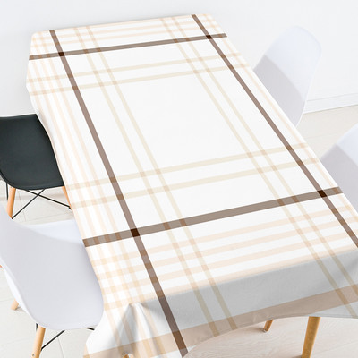 Geomeetriline triibuline võre Plekivastane laudlina laudlina komplekt peokaunistus Ristkülikukujulised laudlinad Söögilauad