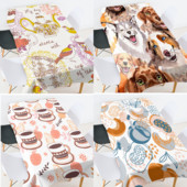 Multikas kruus jõululaudlina toa sisustus esteetiline lauakate söögilaua kate ruuduline laudlina peegel diivanilaud