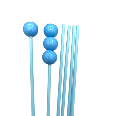 6 бр. Резервен аромадифузор с дървена топка Ратанови тръстикови пръчици Освежител за въздух Ароматерапия Ароматни стикове Пръчици за пълнене на дифузьор с масло