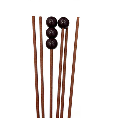 6 бр. Резервен аромадифузор с дървена топка Ратанови тръстикови пръчици Освежител за въздух Ароматерапия Ароматни стикове Пръчици за пълнене на дифузьор с масло