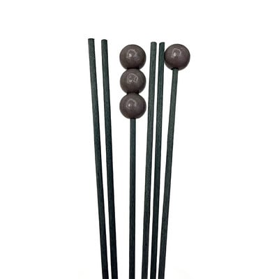 6 бр. Резервен аромадифузор с дървена топка Ратанови тръстикови пръчици Освежител за въздух Ароматерапия Ароматни стикове Пръчици за пълнене на дифузьор с масло