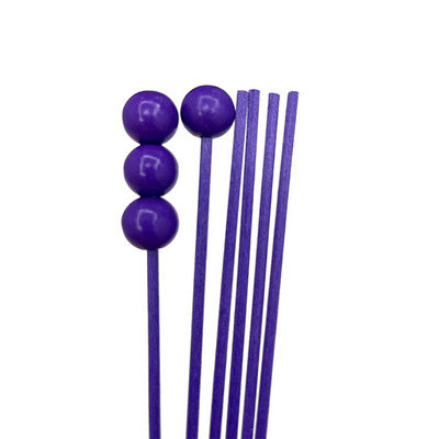 6 бр. Резервен аромадифузор с дървена топка Ратанови тръстикови пръчици Освежител за въздух Ароматерапия Ароматни стикове Пръчици за пълнене на дифузьор с масло