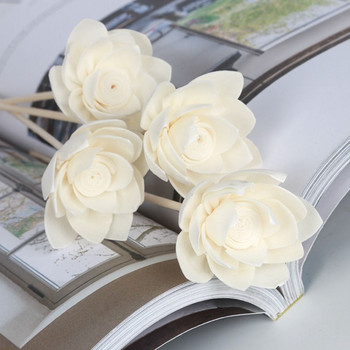 Βαφώσιμο φυσικό χειροποίητο άρωμα σαλόνι για το σπίτι Tongcao Flower Aromatic Diffuser Sticks Αποξηραμένα λουλούδια