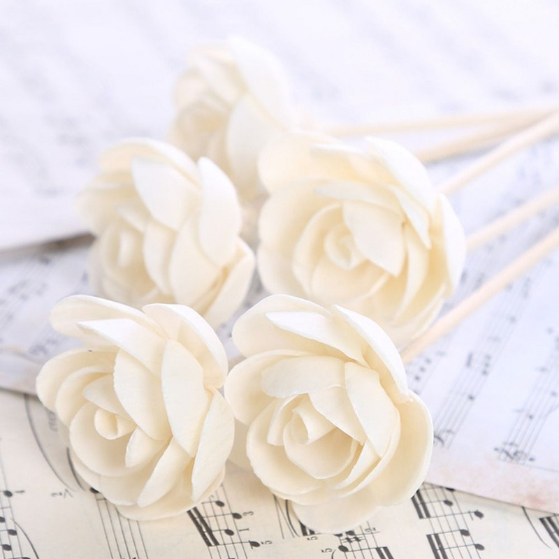 Dažomi natūralūs rankų darbo kvapai Svetainė namams Tongcao gėlių aromatinių smilkalų difuzoriaus lazdelės, džiovintos gėlės