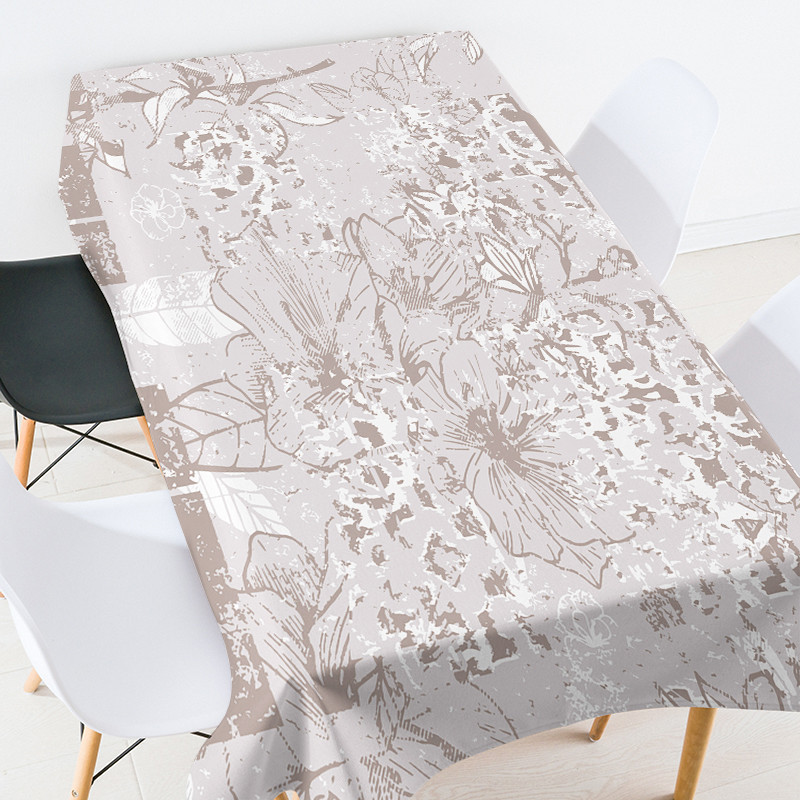 Ģeometrisko svītru apdruka taisnstūra galda galdauts Prettraipu galdauts piknika sega Eļļas lupatiņa uz galda svinību dekorācijas