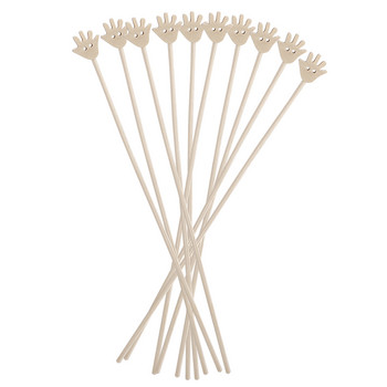 5/10/12 τεμ. Flower Shape No Fire Aromatherapy Rattan For Reed Diffuser Replacement Sticks Διακόσμηση μπάνιου σπιτιού Αρωματικό