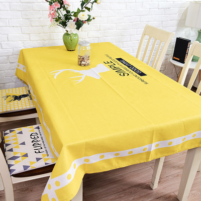 Karácsonyi jávorszarvas vízálló terítő asztalterítő téglalap alakú karácsonyi terítő esküvői asztalterítő Foltmentes abrosz Asztal