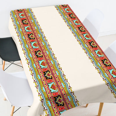 3D lilleprintimine piknikutekk pulmakaunistus Plekivastane laudlina euroopa laudlinad söögilaua kate laudlina