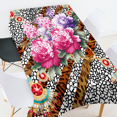 3D lilleprintimine piknikutekk pulmakaunistus Plekivastane laudlina euroopa laudlinad söögilaua kate laudlina