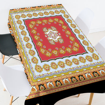 3D lilleprintimine piknikutekk pulmakaunistus Plekivastane laudlina euroopa laudlinad söögilaua kate laudlina