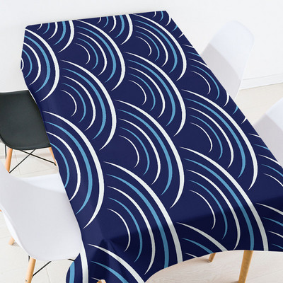 Ģeometriskas svītras čeku apdruka galda sliede galdauts Galds pusdienu galdi Ēdamistabas galdi ūdensizturīgs galdauts galda pārklājs mēteļa galds