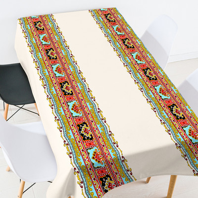 Ģeometriskas svītras čeku apdruka galda sliede galdauts Galds pusdienu galdi Ēdamistabas galdi ūdensizturīgs galdauts galda pārklājs mēteļa galds