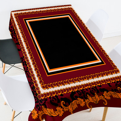 Ģeometriskas svītras čeku apdruka galda sliede galdauts Galds pusdienu galdi Ēdamistabas galdi ūdensizturīgs galdauts galda pārklājs mēteļa galds