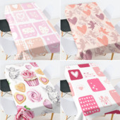 Γελοιογραφία περιποίηση ζώων διακόσμηση γάμου διακόσμηση δωματίου αισθητική τραπεζομάντιλο ορθογώνια Τραπεζαρίες Τραπεζαρία Τραπεζομάντιλο