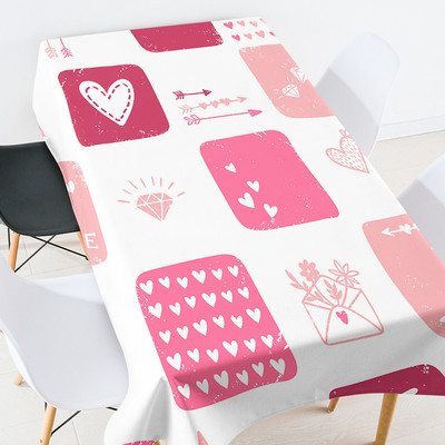 Γελοιογραφία περιποίηση ζώων διακόσμηση γάμου διακόσμηση δωματίου αισθητική τραπεζομάντιλο ορθογώνια Τραπεζαρίες Τραπεζαρία Τραπεζομάντιλο