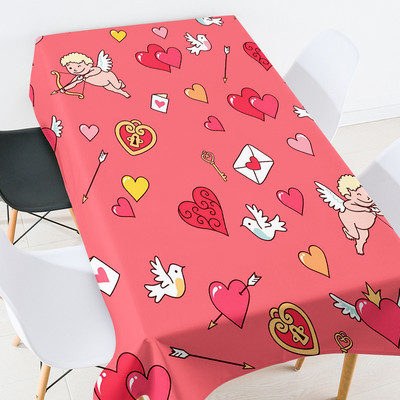 Γελοιογραφία περιποίηση ζώων διακόσμηση γάμου διακόσμηση δωματίου αισθητική τραπεζομάντιλο ορθογώνια Τραπεζαρίες Τραπεζαρία Τραπεζομάντιλο