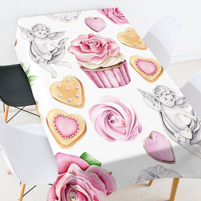 Γελοιογραφία περιποίηση ζώων διακόσμηση γάμου διακόσμηση δωματίου αισθητική τραπεζομάντιλο ορθογώνια Τραπεζαρίες Τραπεζαρία Τραπεζομάντιλο