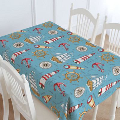 Gėlių lapų vestuvinė staltiesė Apsauga nuo dėmių staltiesės staltiesės komplektas stačiakampio formos staltiesė Aliejinė užtiesala ant stalo Stalas