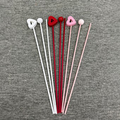 6 vnt Širdies formos nendrių difuzoriaus pakeitimo lazdelės, pasidaryk pats, rankų darbo namų dekoras, ypač storos rotango nendrių aliejaus difuzoriaus užpildymo lazdelės