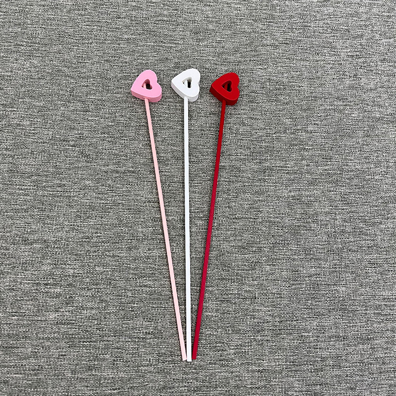 6 vnt Širdies formos nendrių difuzoriaus pakeitimo lazdelės, pasidaryk pats, rankų darbo namų dekoras, ypač storos rotango nendrių aliejaus difuzoriaus užpildymo lazdelės