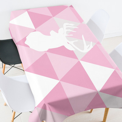 Ģeometriski svītrainām režģīņu mežģīņu galdauts pusdienu galda dekors istabas dekors estētiskais Eļļauts uz galda ballītes dekorēšana Galdauts