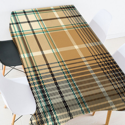 Ģeometriski svītrains režģis Galdauts Galdauts galdauts galdauts galdauts ūdensizturīgs galdauts galda pārklājs