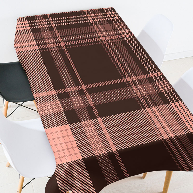 Ģeometriski svītrains režģis Galdauts Galdauts galdauts galdauts galdauts ūdensizturīgs galdauts galda pārklājs