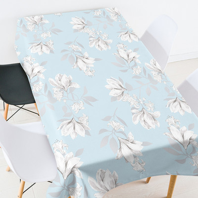 Ģeometriski svītraini ziedi un putni ballīšu galdauts Eiropas galdauti kāzu galdauts mežģīņu galdauts sarkans galdauts